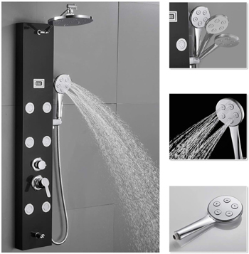 Shower Panel Simultaneous Function